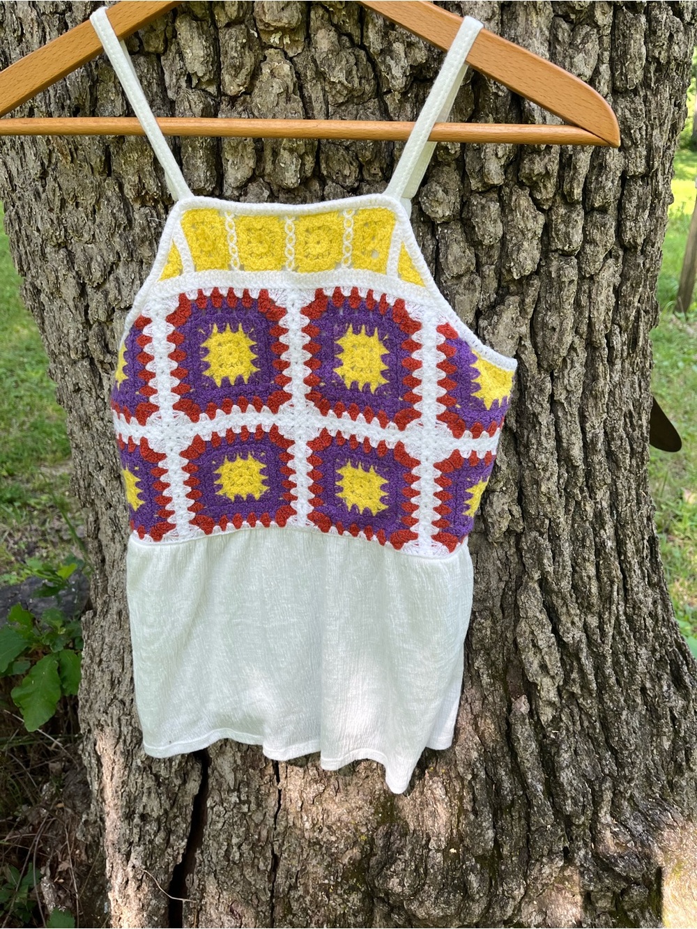 ⭐️Maurice’s Crochet Front Sleeveless Blouse in size XL